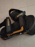 巴布豆童鞋男童凉鞋夏季新款中大童孩子防滑耐磨轻便软底男孩儿童沙滩鞋 BBD-XT0173黑金 39码 鞋内长24.5cm 实拍图