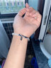 春浅母亲节礼物送妈妈素银竹节手链女士实用高级感饰品小众节节高升 SL291玉竹节节高升手链+玫瑰礼盒 实拍图