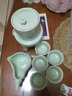 矜瓷 懒人茶具套装家用石磨冲茶器茶盘泡茶功夫茶壶紫砂茶杯整套茶道 12暗香石磨配六君子 实拍图