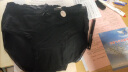 骁芬内裤女黑色少女洛丽塔日系蝴蝶结系带蕾丝棉女士内裤软妹三角裤 黑色日系风(5条装) 均码 90-130 实拍图