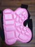 迈卡龙 护臀垫儿童护具轮滑滑板滑雪训练运动护具加厚加大屁股防摔裤 粉色 实拍图