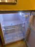 德姆勒（DEMULLER）复古冰箱小型大容量家用租房电冰箱 化妆品静音强劲网红冰箱冷藏冷冻节能 BCD-118麦黄 实拍图