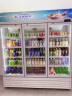 新飞（frestec）展示柜冷藏酒水饮料冰柜双开门商用冷柜水果蛋糕冷藏保鲜柜超市直冷玻璃门大容量便利店立式啤酒柜 三门红黑1100L【4D风冷无霜】 实拍图