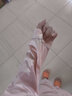 婧麒月子服春夏哺乳产后孕妇睡衣喂奶家居服套装夏季薄款带胸垫 粉色爱心/四季款180g L 实拍图