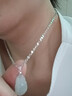 S999足银项链女锁骨链潮网红银饰品单链配链无吊坠百搭不褪色2021年新款 999足银水波链（链长40+5cm） 实拍图