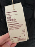 无印良品 MUJI 女式 便携式 无领 羽绒背心BDC30C2A舒适轻薄保暖蓬松马甲 中灰色 S 实拍图