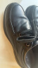 奥康官方男鞋   新品商务休闲日常皮鞋舒适平底系带简约时尚男士单鞋 黑色 40 实拍图