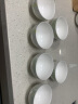 华光国瓷 骨瓷碗套装 抗菌釉中彩家用中式米饭碗面碗10只碗组合装 白玉兰 4.5英寸 8个 +6英寸面碗2只 晒单实拍图