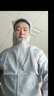 策息冰丝防晒衣服男长袖外套2026夏季新款防紫外线钓鱼服 白色+灰色 4XL -建议160-180斤左右 实拍图