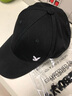 花花公子（PLAYBOY）帽子棒球帽男女鸭舌帽防晒遮阳帽时尚休闲情侣嘻哈帽 兔头黑色款【大小可随意调节】 实拍图