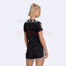 adidas速干舒适跑步运动上衣圆领短袖T恤女装夏季阿迪达斯官方 黑色 XL 实拍图