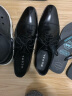 REGAL丽格商务正装鞋三接头皮鞋缝制鞋婚鞋德比鞋男士皮鞋男T62B BJP(黑色/日本进口牛皮革) 44 实拍图