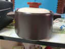 炊大皇炊大皇砂锅炖锅沙煲砂锅家用耐高温汤锅燃气直烧煲汤砂锅炖汤砂锅 【干烧不裂】适用3-5人 3.5L 实拍图