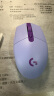 罗技（G）G304无线游戏鼠标轻质便携鼠标宏绝地求生FPS英雄联盟吃鸡生日礼物 WF13B G304 紫色 实拍图