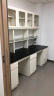 弗莱仕 实验台 实验室工作台化验室操作台化验桌 1.5m钢木宝蓝色边台 晒单实拍图