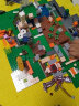 亦趣兼容我的世界积木拼装玩具小颗粒人仔拼插村庄生日儿童礼物 森林树屋乐园桶装+2龙灯光 实拍图
