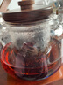 SYANF煮茶壶玻璃煮茶器专用电陶炉蒸汽小家用茶具套装煮茶炉泡茶壶烧茶 17-锦鲤嬉浪平光月笼壶 实拍图