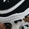 斯凯奇（Skechers）七夕女鞋夏季小白鞋蕾丝休闲运动熊猫鞋黑色增高厚底老爹鞋 黑色/白色/BKW 35 尺码偏大，建议选小半码 实拍图
