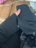 两三事针织打底连衣裙女秋冬新款黑色显瘦打底裙长款裙子温软入冬 黑色 M 实拍图
