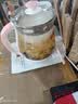 容声养生壶煮茶器煮茶壶电热水壶迷你玻璃花茶壶牛奶多段恒温保温电水壶烧水壶1.8L大容量煮茶茶壶 粉白触控带蛋架 1.8L 实拍图