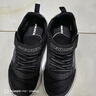 Skechers斯凯奇儿童运动鞋春秋女童魔术贴休闲鞋中大童轻质跑步鞋303601L 403723L黑色/炭灰色/BKCC 35 实拍图