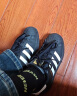 ADIDAS阿迪达斯金标贝壳头运动板鞋 三叶草系列休闲鞋男女鞋 黑色EF5398 38.5 晒单实拍图