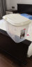 禧天龙（Citylong）塑料米桶厨房储物罐装米箱防虫防潮米仓缸面桶带滑轮带量杯 【翻盖款】可装约30斤米 实拍图