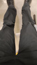 真维斯（Jeanswest）纯棉休闲裤男士春夏季新款大码宽松直筒多口袋耐磨工装裤子男 黑色 /口袋带拉链 XL 码【推荐130-150斤】 实拍图