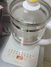 荣事达（Royalstar） 养生壶家用全自动加厚玻璃多功能电热烧水壶煮茶器花茶壶2L大容量中药壶纯钛金发热盘养身壶 经典款钢玻盖【20大功能】不带网 1.8L 实拍图