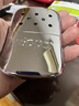 ZIPPO怀炉加油暖手宝原装 新款美版触燃式保温暖手炉 送男友女友礼物 银色怀炉+133ML油 实拍图