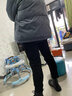 佐优品坠感小西裤男九分裤子韩版潮流修身小脚休闲长裤夏季直筒西装裤 (1件)黑色(九分裤) 加绒 32 建议130-140斤内 实拍图