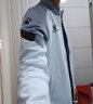 卡尔美（KELME）运动卫衣男休闲针织夹克秋季外套足球训练服插色拉链上衣可定制 高级灰 M 实拍图