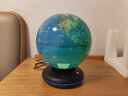 HCNT磁悬浮地球仪AR3D立体男士生日礼物办公室桌面摆件七夕送男朋友 20CM音响圆形底座地形球彩光(AR智能) 实拍图