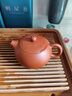 金镶玉紫砂西施壶家用名家孙欢手工宜兴紫砂壶 原矿泡茶功夫茶具礼盒装 亭亭玉立西施壶加大号280ml 实拍图