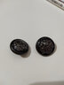 迈利达英伦双狮金属纽扣 外套衬衫钮扣金色黑色女毛衣大衣扣子 枪黑+黑 10mm 5个 实拍图