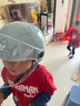 Andes HELMET小孩儿童3c头盔电动车头盔可爱卡通女童夏季防雨女安全帽四季通用 单车龙【3C认证】送耳朵透明中镜 均码 实拍图