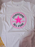 Converse 匡威儿童装男童短袖t恤夏季新款打底大童透气小女孩半袖运动T恤 8992纯白色-女童 150 /72 【建议身高140-152cm】 实拍图