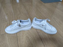 百思图春商场新款牛皮休闲小白鞋松糕厚底女运动板鞋ZWZA3AM4 白色 （女鞋） 37 实拍图