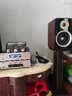 山水（SANSUI） M2胆机HIFI音效电子管CD\DVD机组合桌面发烧级蓝牙音响电视影院书架套装木质电脑办公室茶室音箱 M2套装（胆机功放+碟机层+木架） 实拍图