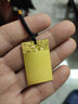 领丰金（LING FENG GOLD）足金9999黄金平安无事牌国风方牌摆件节日送爸爸礼物送老公七夕节 20g（送礼盒） 实拍图