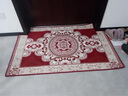 婵美（CHANMEI）简欧轻奢进门地垫门垫家用入户门厅脚垫吸水防滑客厅门口垫子 AO-红色 100x140cm（长方形） 实拍图