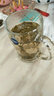 乐美雅 钢化玻璃茶杯带手柄透明泡茶杯家用耐热喝茶杯绿茶杯防摔加厚茶水杯啤酒杯 450ml 班尼把杯 实拍图