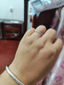 喜钻18K金群镶钻戒对戒钻石戒指简约时尚排戒可叠戴尾戒生日礼物 现货-白18K金19分 实拍图