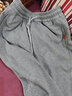 凯普蒂休闲裤女秋冬季韩版束脚女裤子新款百搭潮流学生卫裤显瘦运动裤女 浅灰 XL （125-140斤） 实拍图