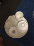 祥燕（xiangyan） 青瓷创意酒盘托果盘水果盘沙拉盘圆形浅盘家用中式陶瓷盘单层 白瓷单个托盘 实拍图