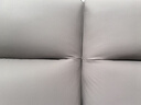 凯享真皮沙发奶油风客厅小户型直排猫抓皮沙发北欧现代简约皮艺沙发 2.8米-直排四人位 耐磨防刮猫抓布【乳胶+海绵版】 实拍图