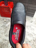 斯凯奇（Skechers）商务休闲皮鞋男一脚蹬工作鞋舒适低帮休闲鞋流行正装鞋 77157 黑色/BLK 42.5 实拍图