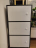 家世华（JIA SHI HUA） 五斗柜收纳柜储物柜卧室立柜家用简易柜客厅靠墙置物柜窄小柜子 【升级款30cm深】D01S帝王灰3层 实拍图