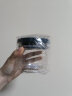 欣美雅（xinmieya）杂粮收纳盒玻璃瓶带盖储物罐食品密封罐咖啡豆储存罐茶叶罐便携收纳罐 星海蓝800+450ml  收藏加购配杯刷+标签 实拍图