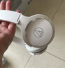 铁三角（Audio-technica） S220BT 无线有线蓝牙头戴式耳机 超长久续航 便携式耳机 快速充电 适用华为苹果安卓 WH 白色 实拍图